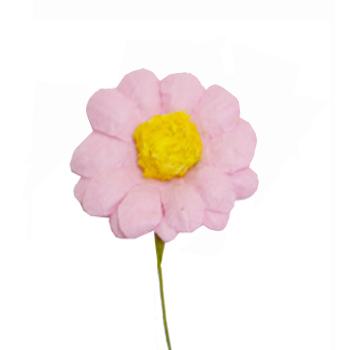 Mulberry Paper Flowers with Twist Tie