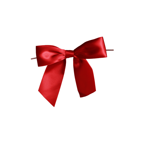 Red Raffia Ribbon for Making Bows