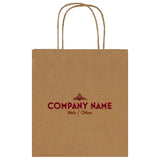 Custom Paper Bags — Hot-Stamp Printing