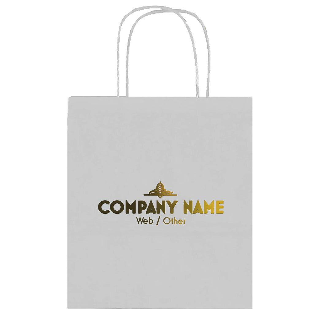 Custom Paper Bags — Hot-Stamp Printing